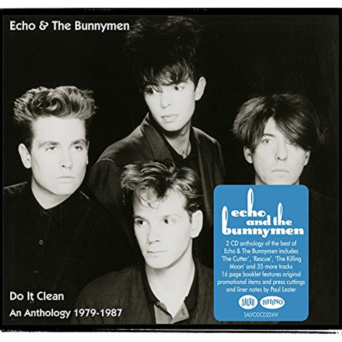 Echo & the Bunnymen DO IT CLEAN: AN ANTHOLOGY 1979-87 CD