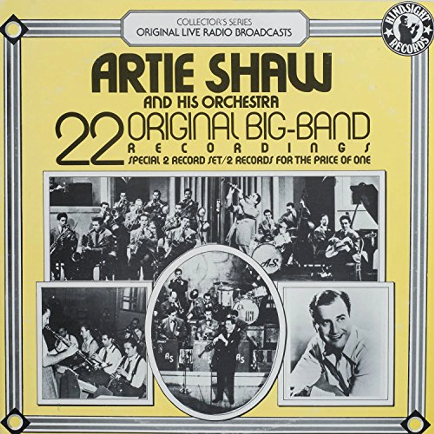 Artie Shaw Orchestra 22 ORIGINAL BIG BAND RECORDINGS Vinyl Record