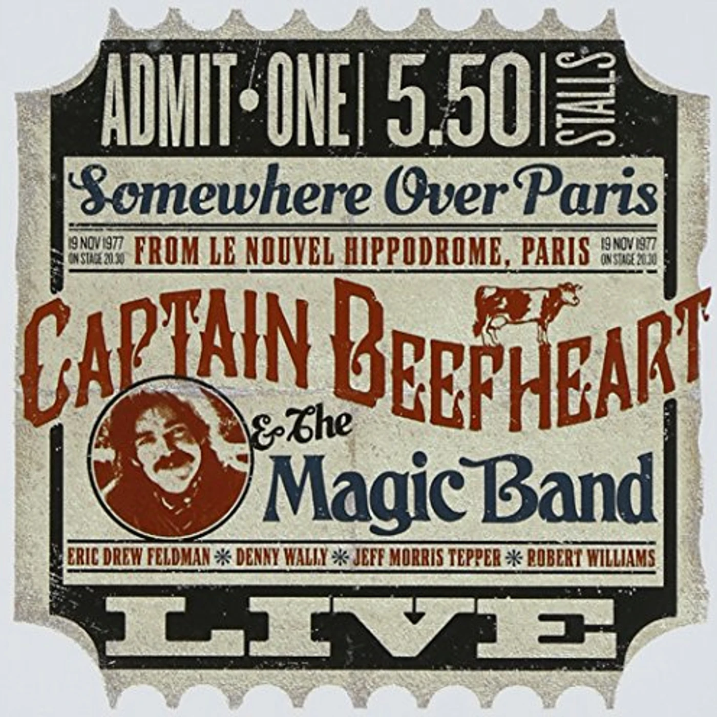 Captain Beefheart & His Magic Band LE NOUVEL HIPPODROME PARIS 1977 CD
