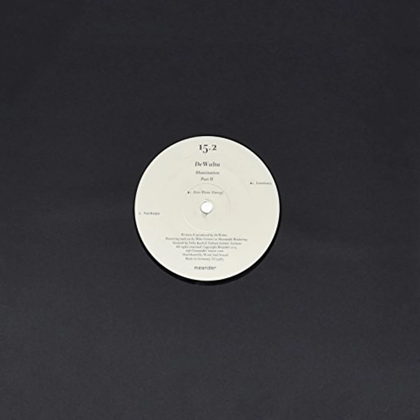 DeWalta ILLUMINATION 2 Vinyl Record