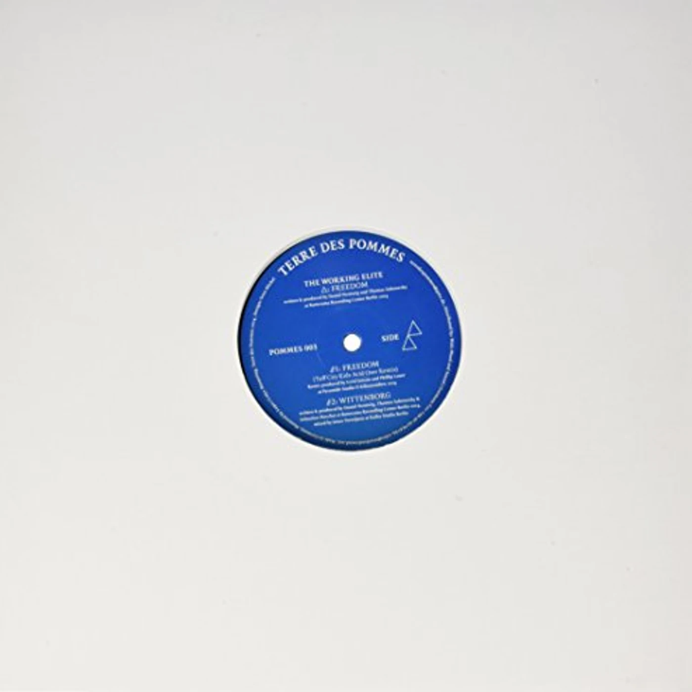 The Working Elite FREEDOM Vinyl Record