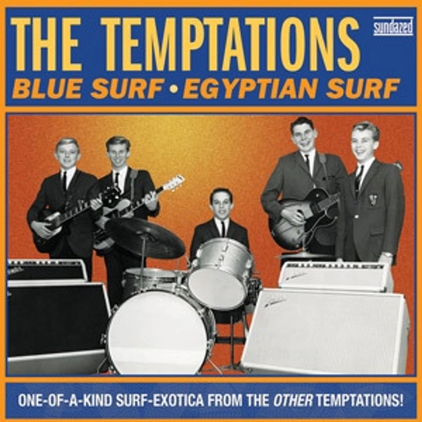 The Temptations Blue Surf / Egyptian Surf Vinyl Record