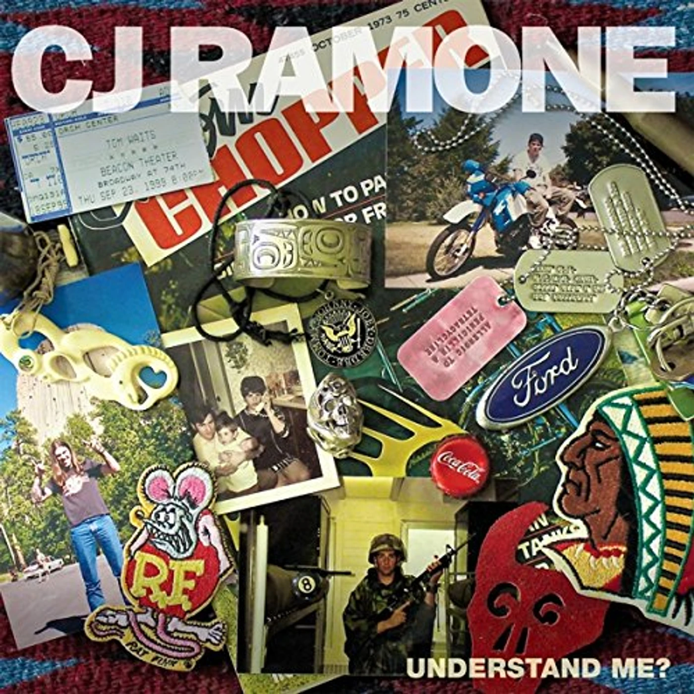 CJ Ramone UNDERSTAND ME Vinyl Record
