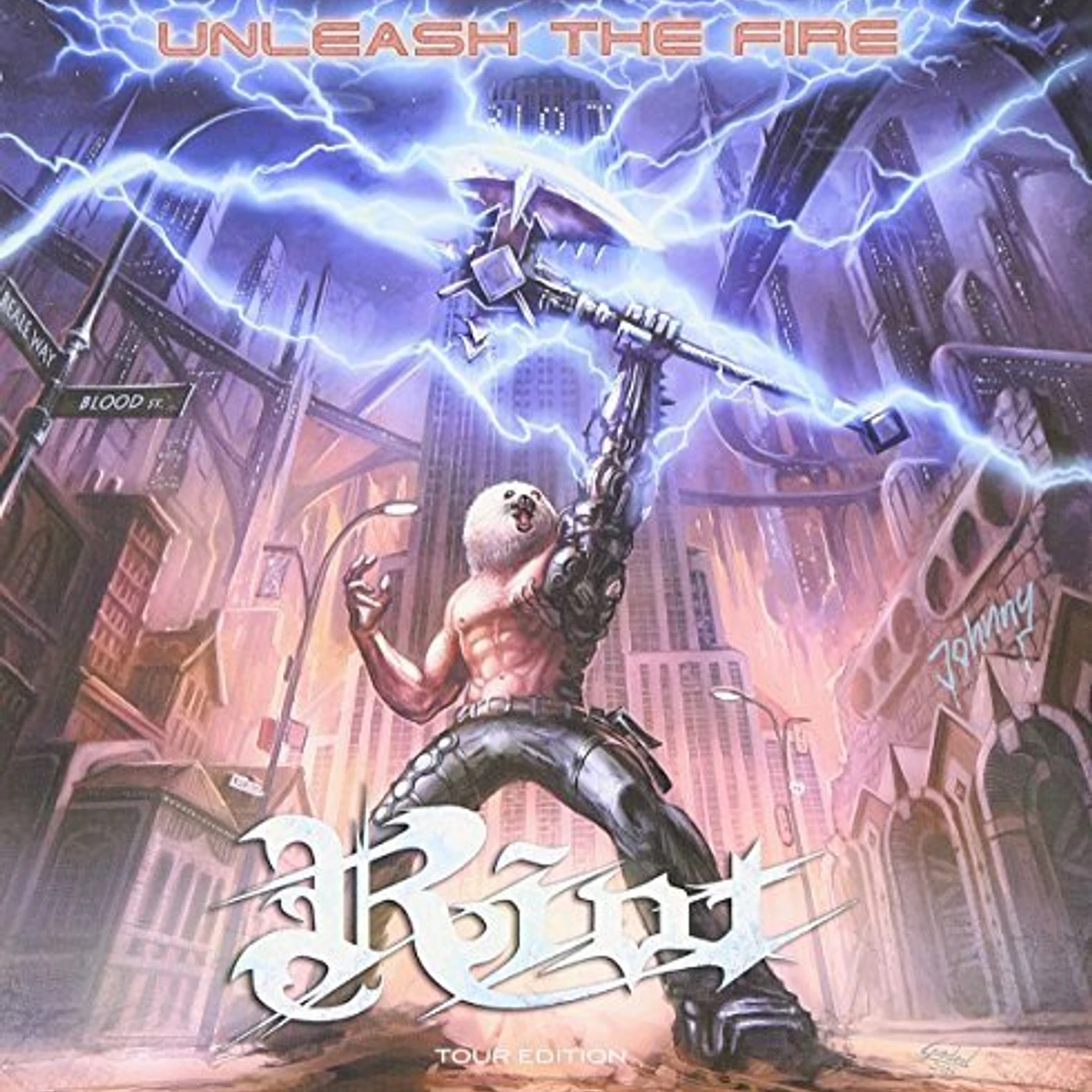 Riot UNLEASH THE FIRE CD