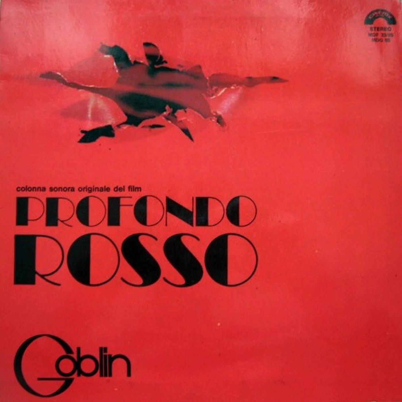 Goblin PROFONDO ROSSO Vinyl Record
