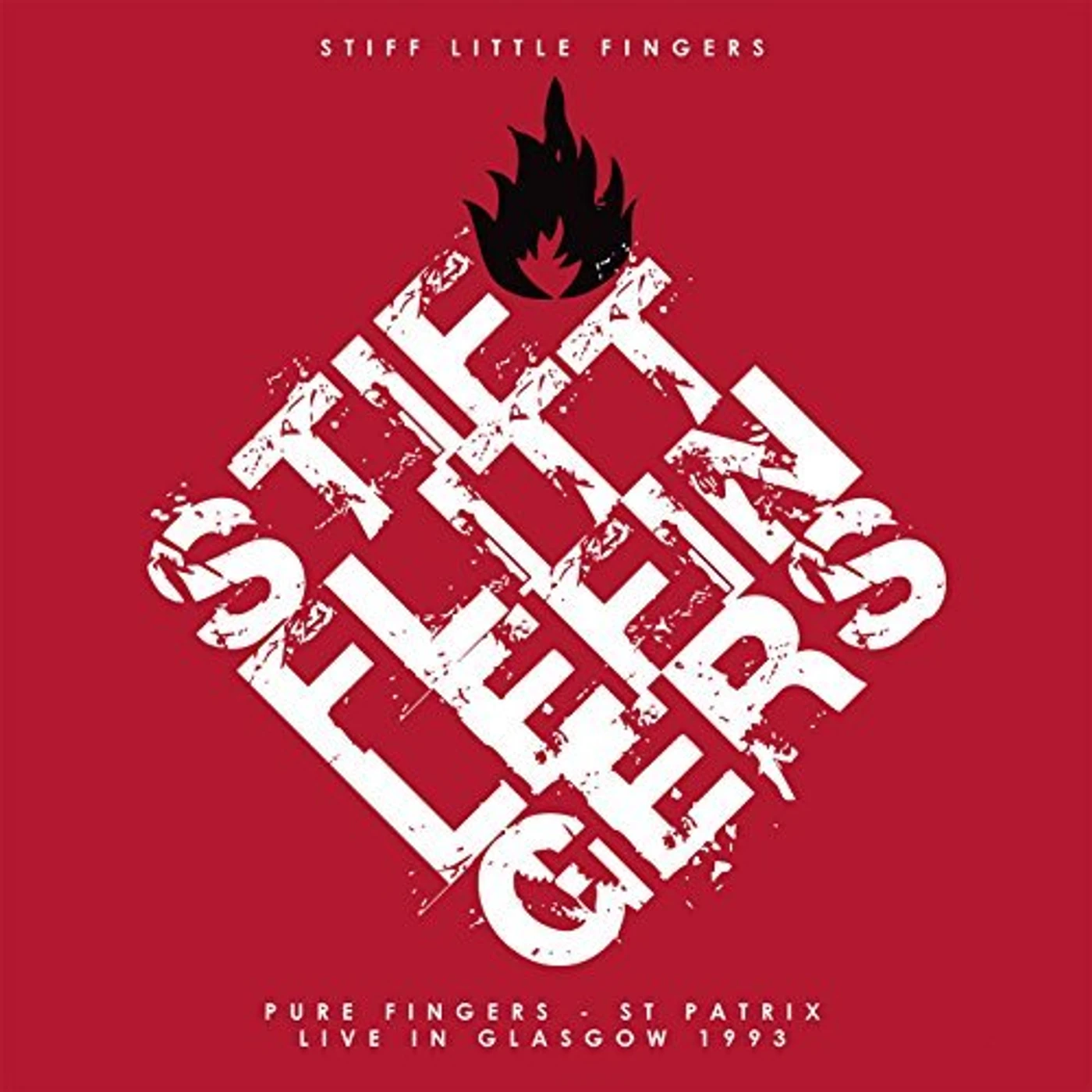 Stiff Little Fingers PURE FINGERS (ST.PATRIX: LIVE IN GLASGOW 1993) Vinyl Record