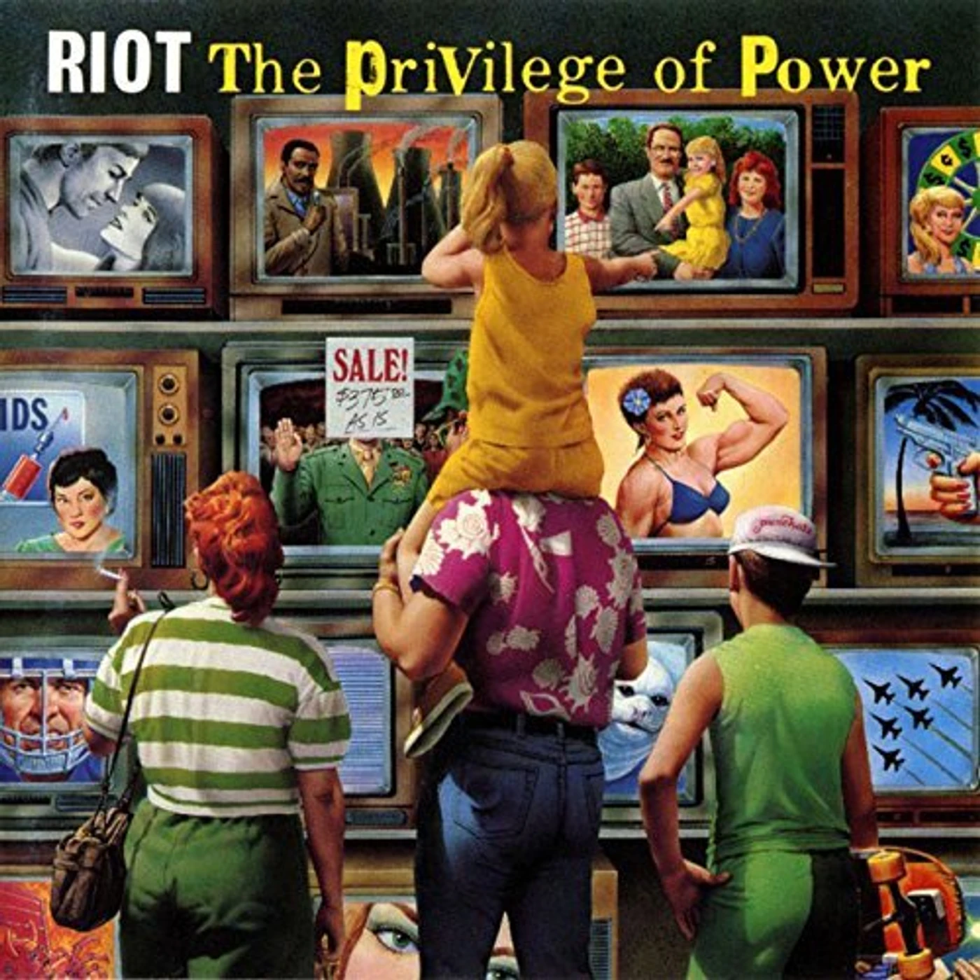 Riot PRIVILEGE OF POWER Vinyl Record