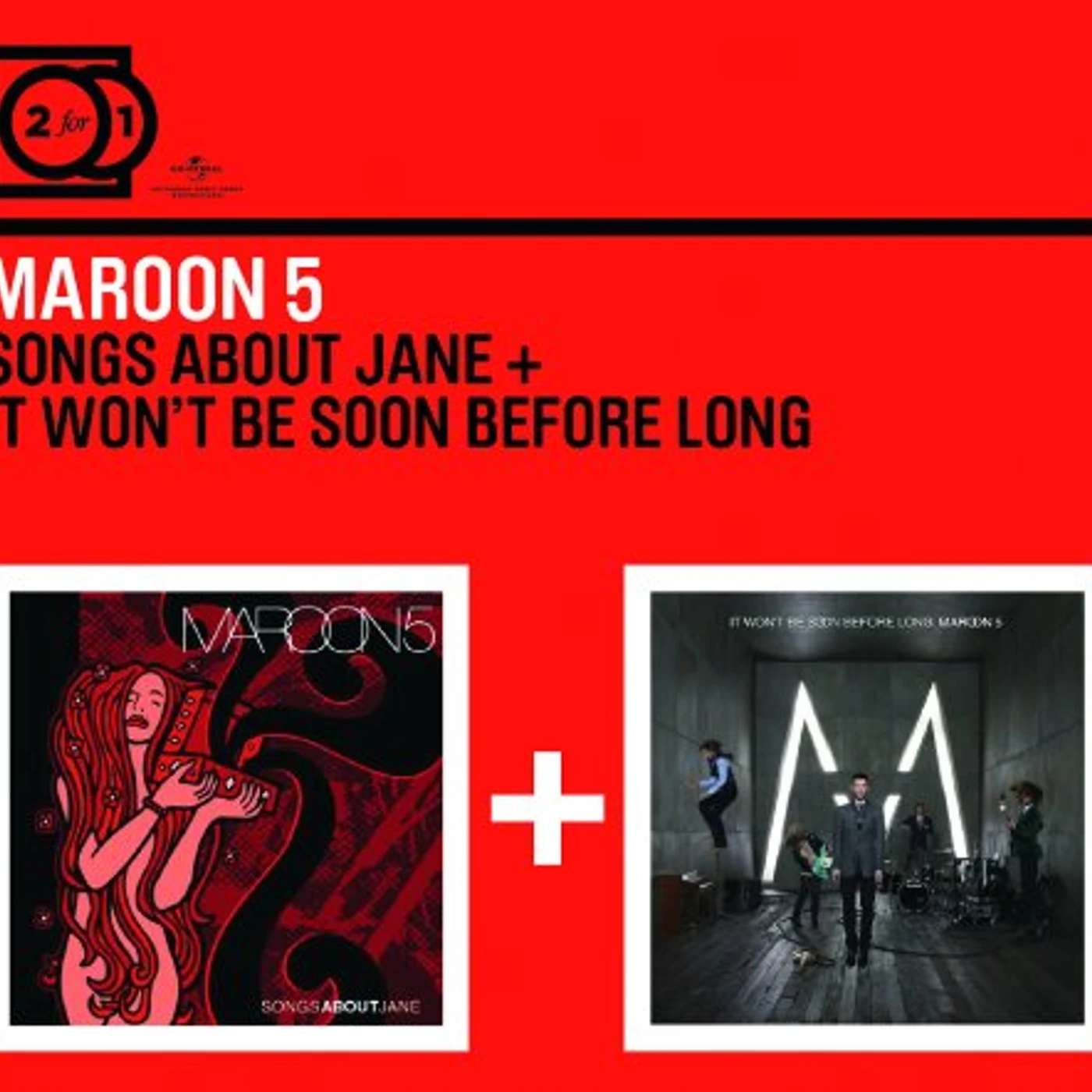 Maroon 5 SONGS ABOUT JANE / IT WON'T BE SOON BEFORE LONG CD