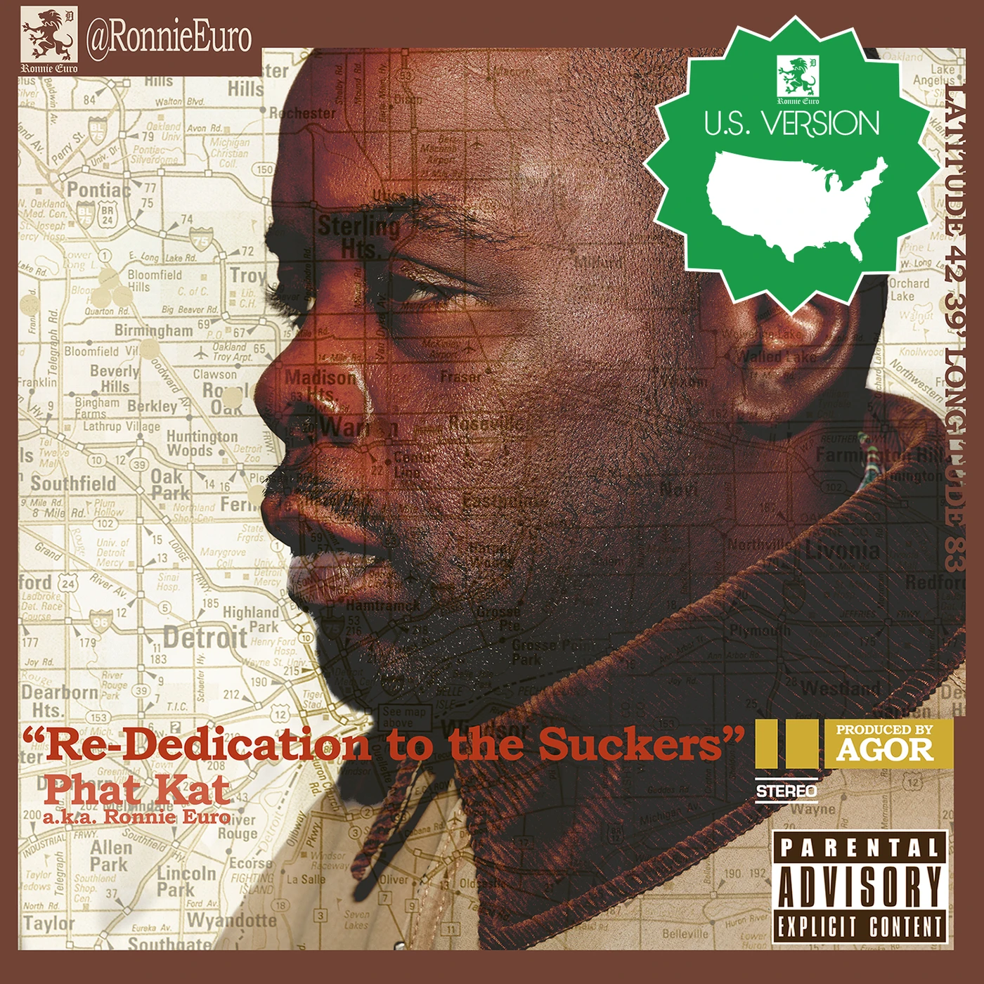 Phat Kat RE-DEDICATION TO THE SUCKERS (AMERICAN VERSION) Vinyl Record