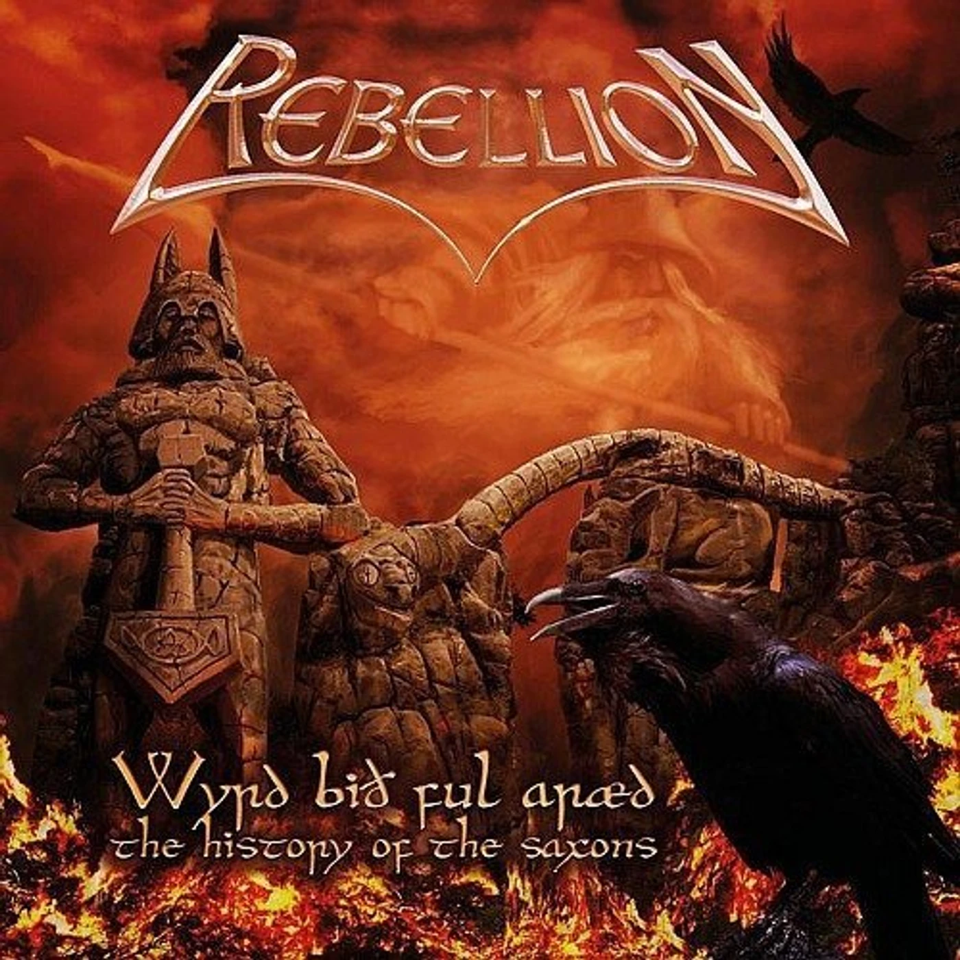 Rebellion WYRD BID FUL ARAED THE HISTORY OF THE SAXONS CD
