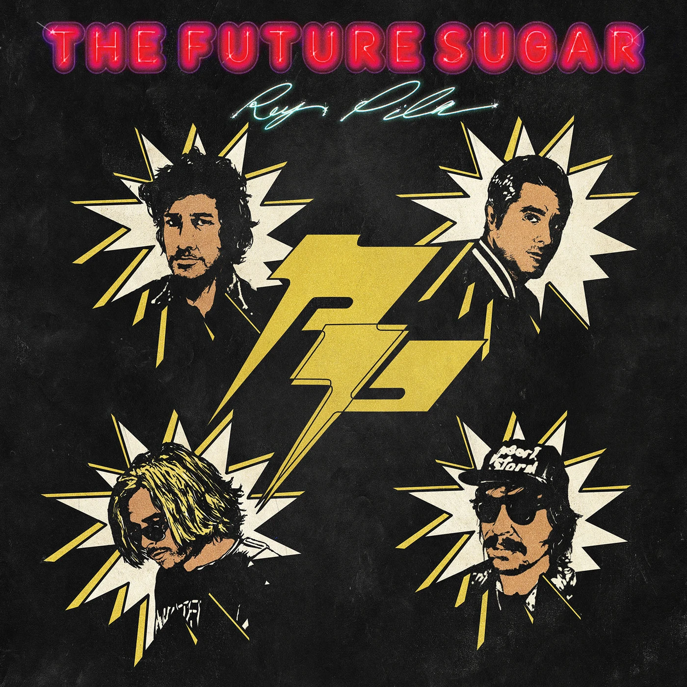 Rey Pila FUTURE SUGAR (BONUS TRACK) Vinyl Record - Blue Vinyl