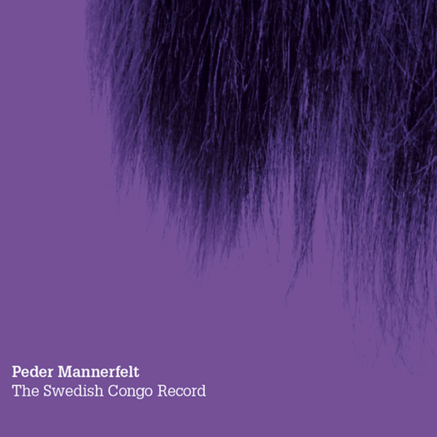 Peder Mannerfelt SWEDISH CONGO RECORD CD