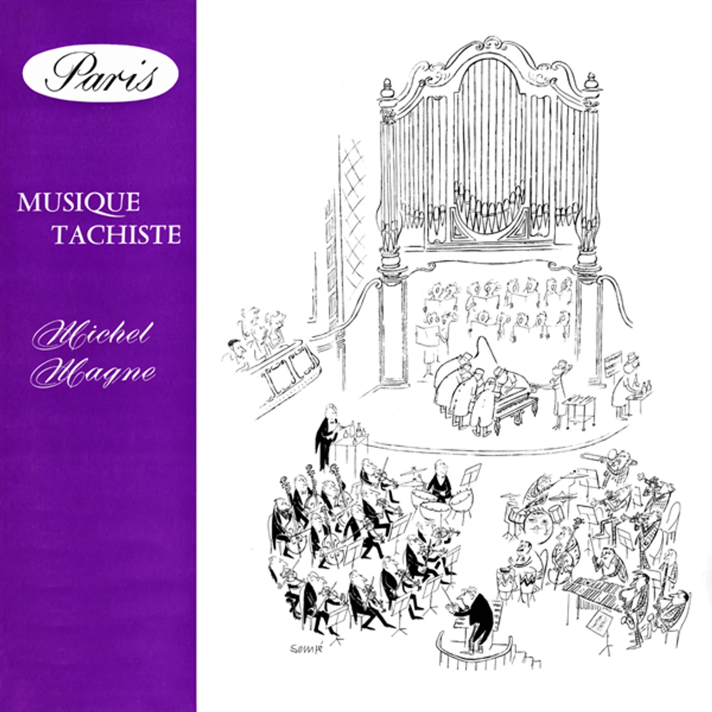 Michel Magne MUSIQUE TACHISTE CD