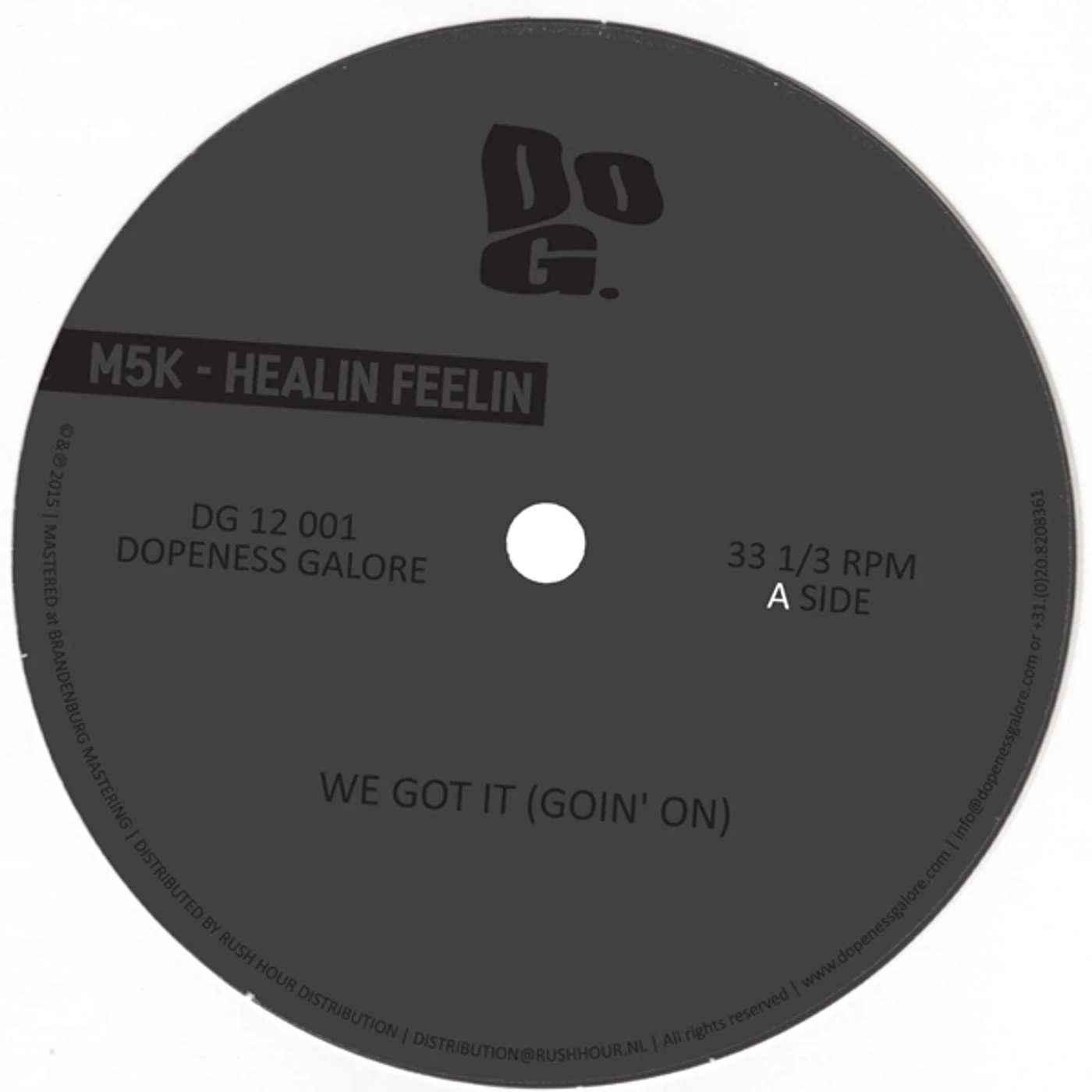 M5K Healin Feelin Vinyl Record