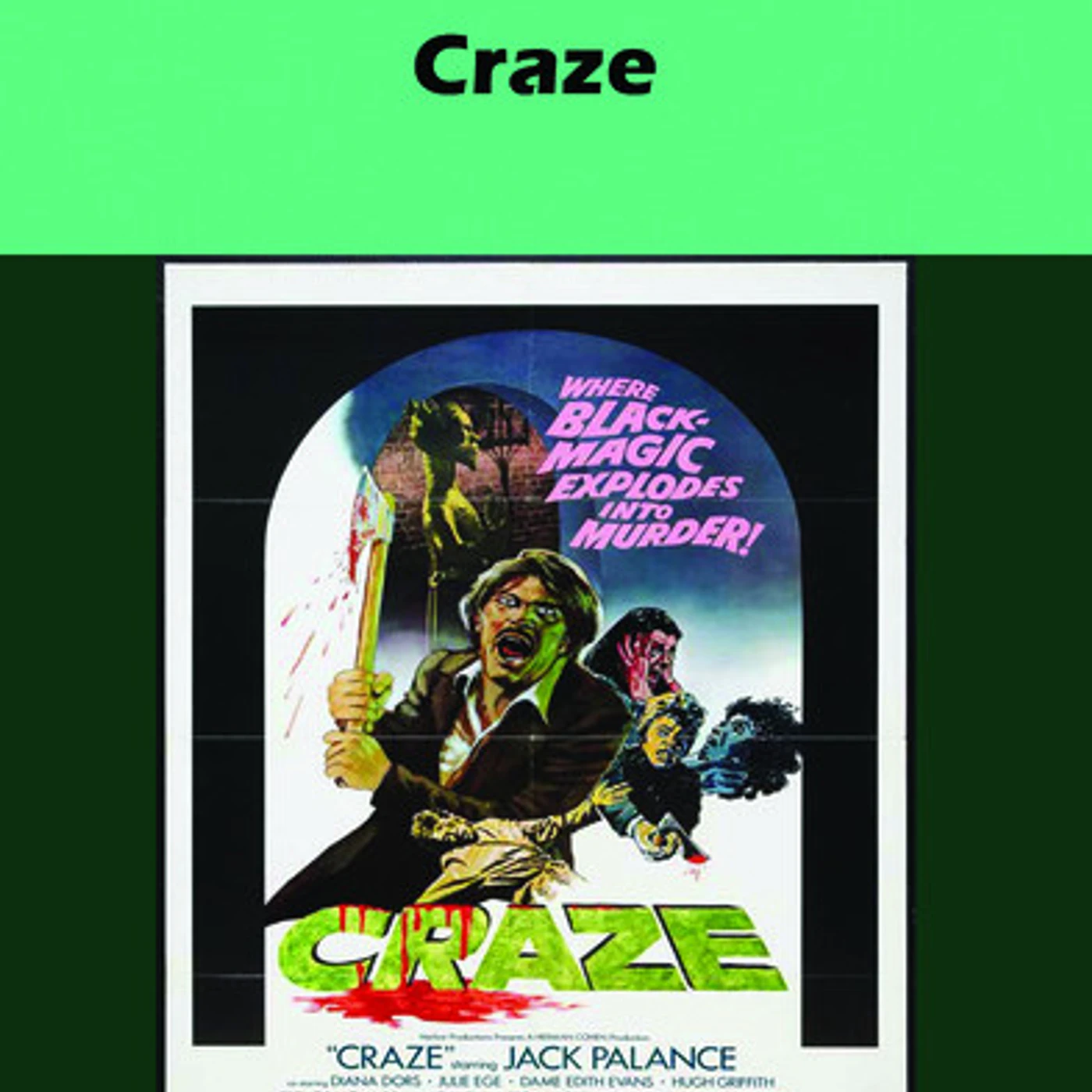 Craze DVD