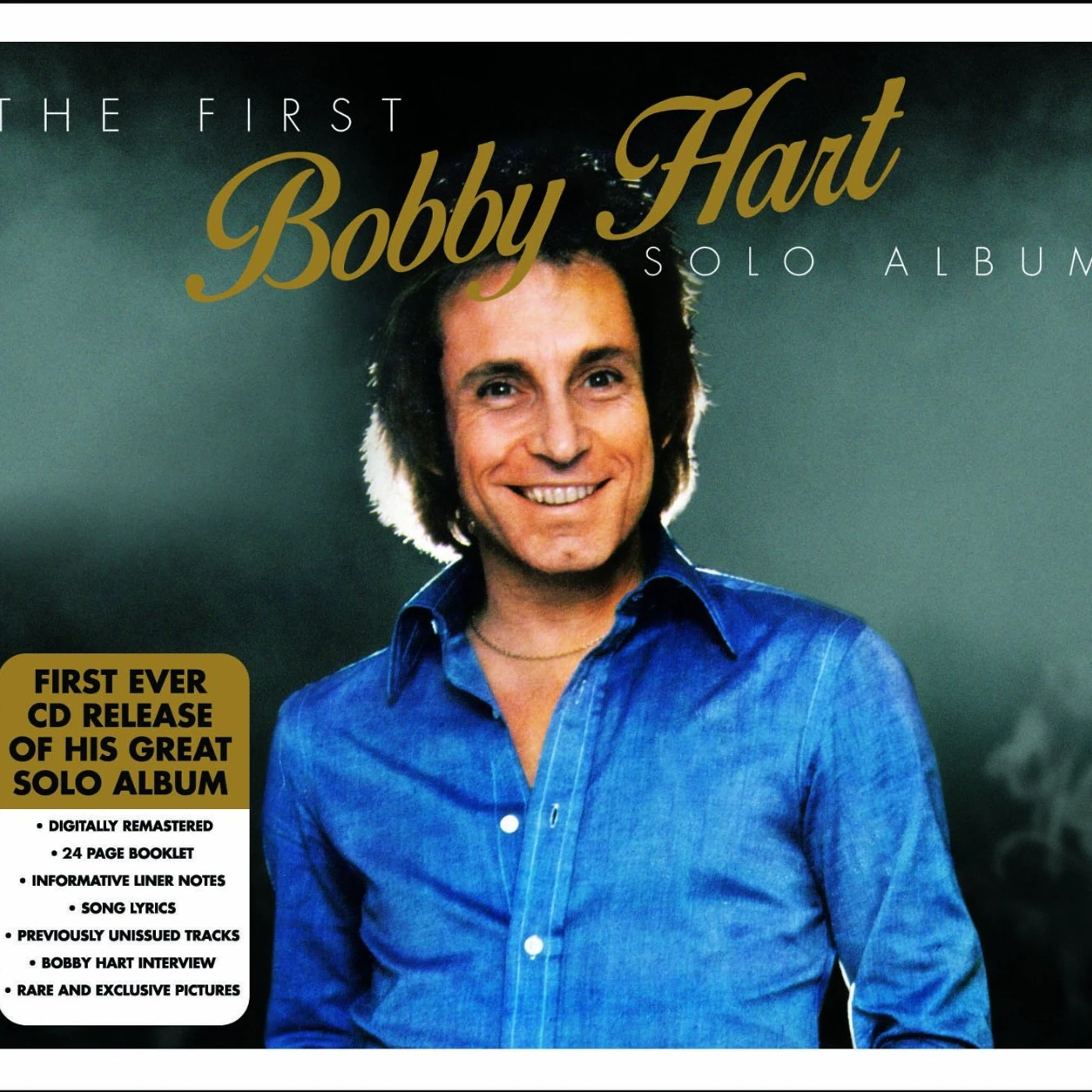 FIRST BOBBY HART SOLO ALBUM CD