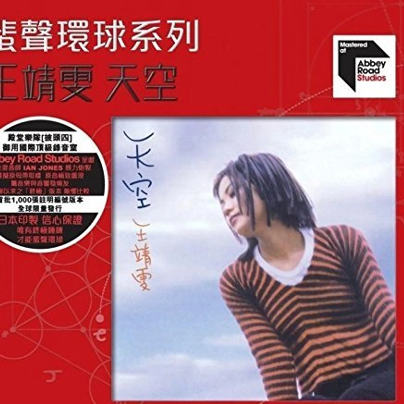 Faye Wong SKY /ABBEY ROAD STUDIOS REMASTERED LTD EDITION CD
