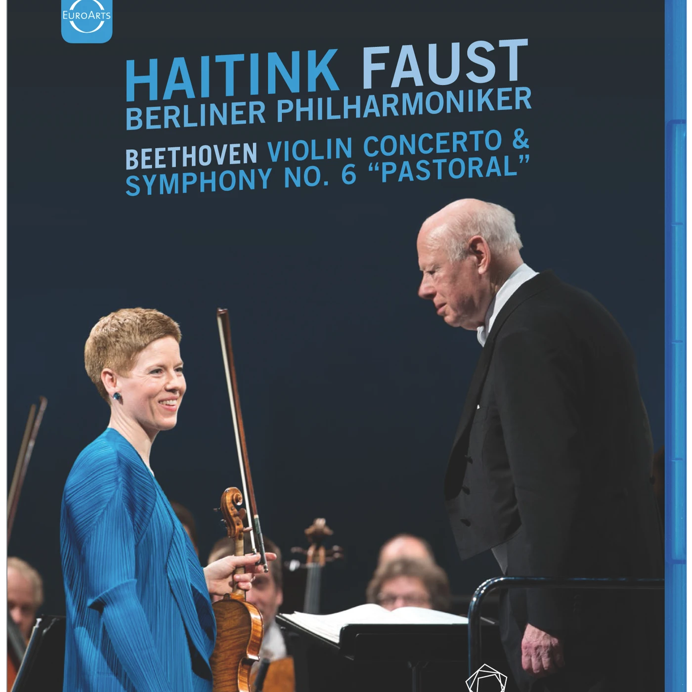 Bernard Haitink BEETHOVEN VIOLIN CONCERTO & SYMPHONY NO 6 PASTORAL Blu-ray