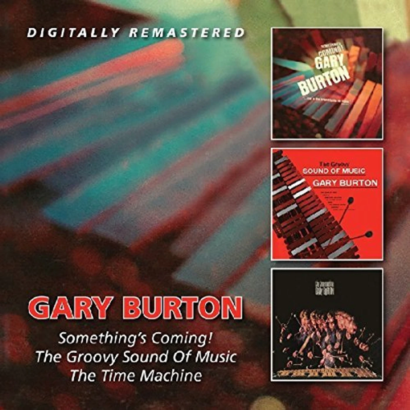 Gary Burton SOMETHING'S COMING!/GROOVY SOUND OF MUSIC/TIME CD