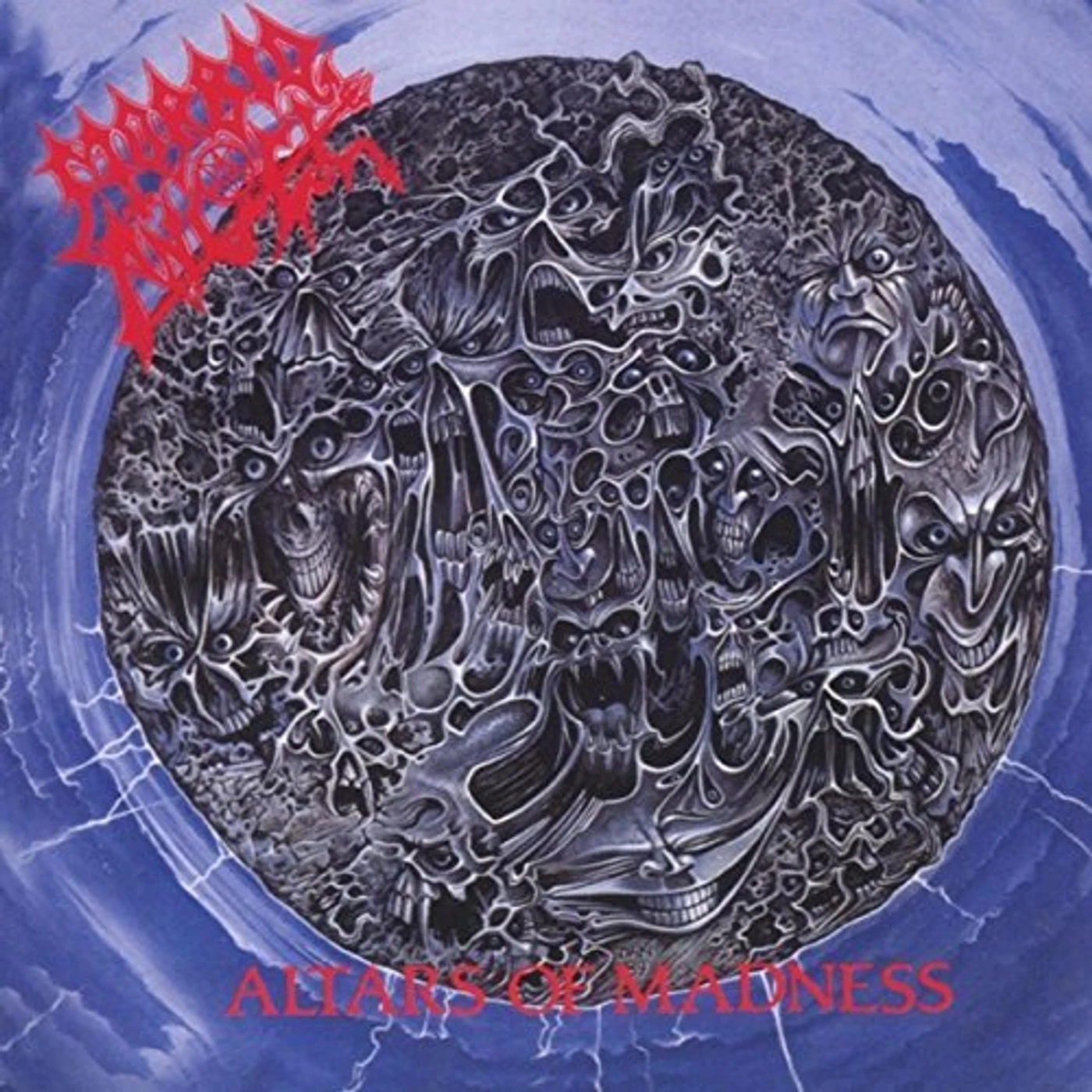 Morbid Angel ALTARS OF MADNESS Vinyl Record - UK Release