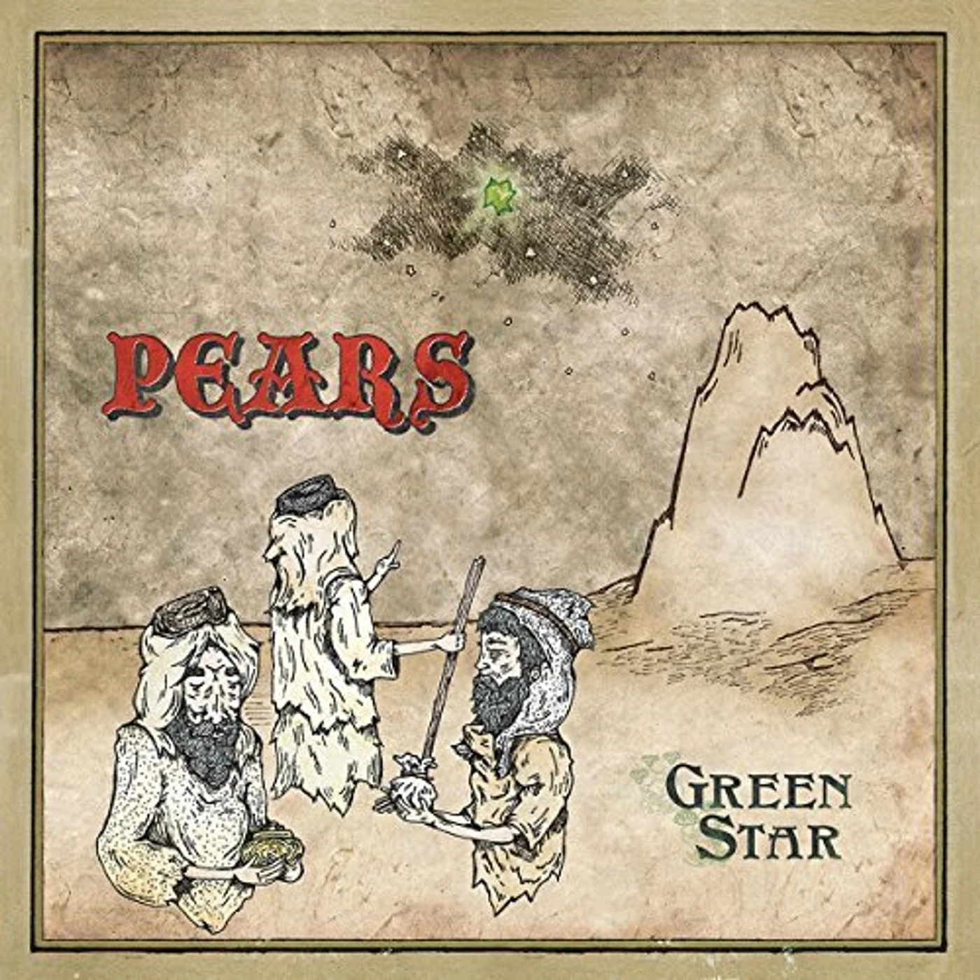 PEARS Green Star Vinyl Record