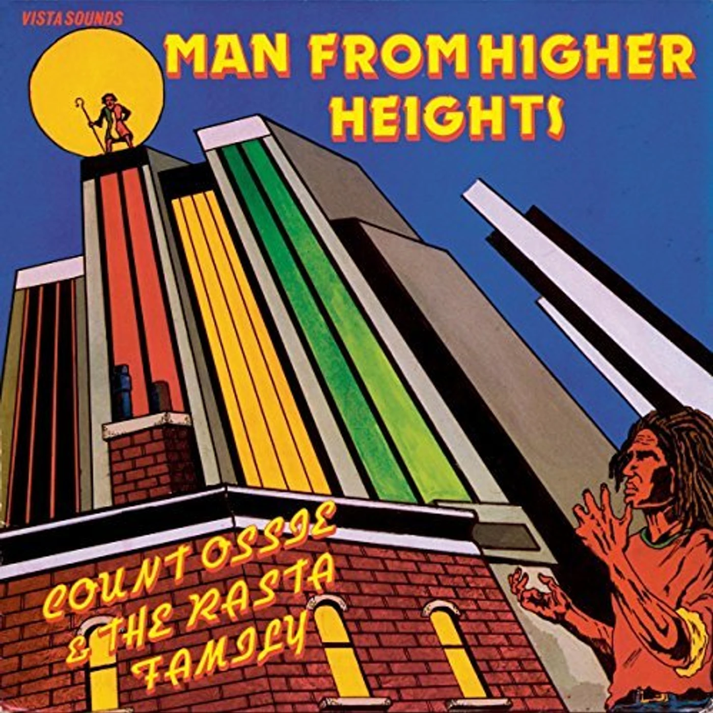 Count Ossie and The Rasta Family Man From Higher Heights Vinyl Record