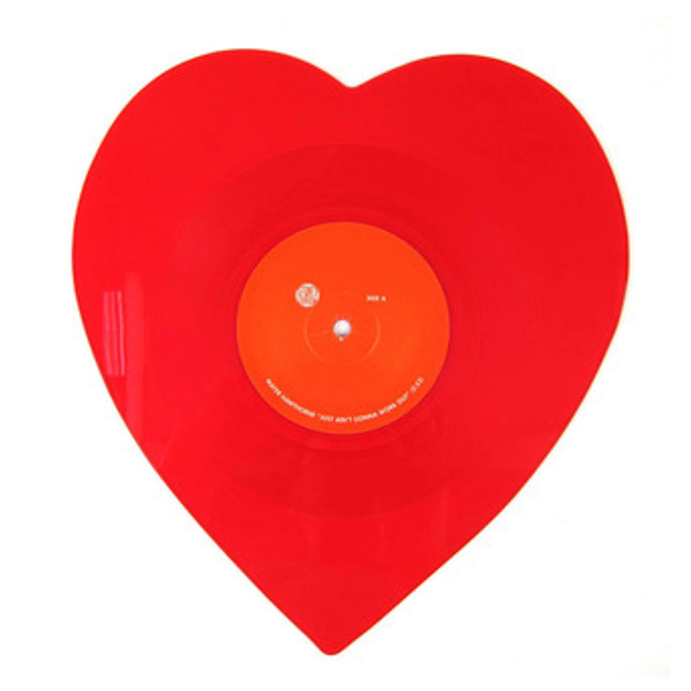 Mayer Hawthorne JUST AIN'T GONNA WORK OUT (HEART SHAPED) Vinyl Record