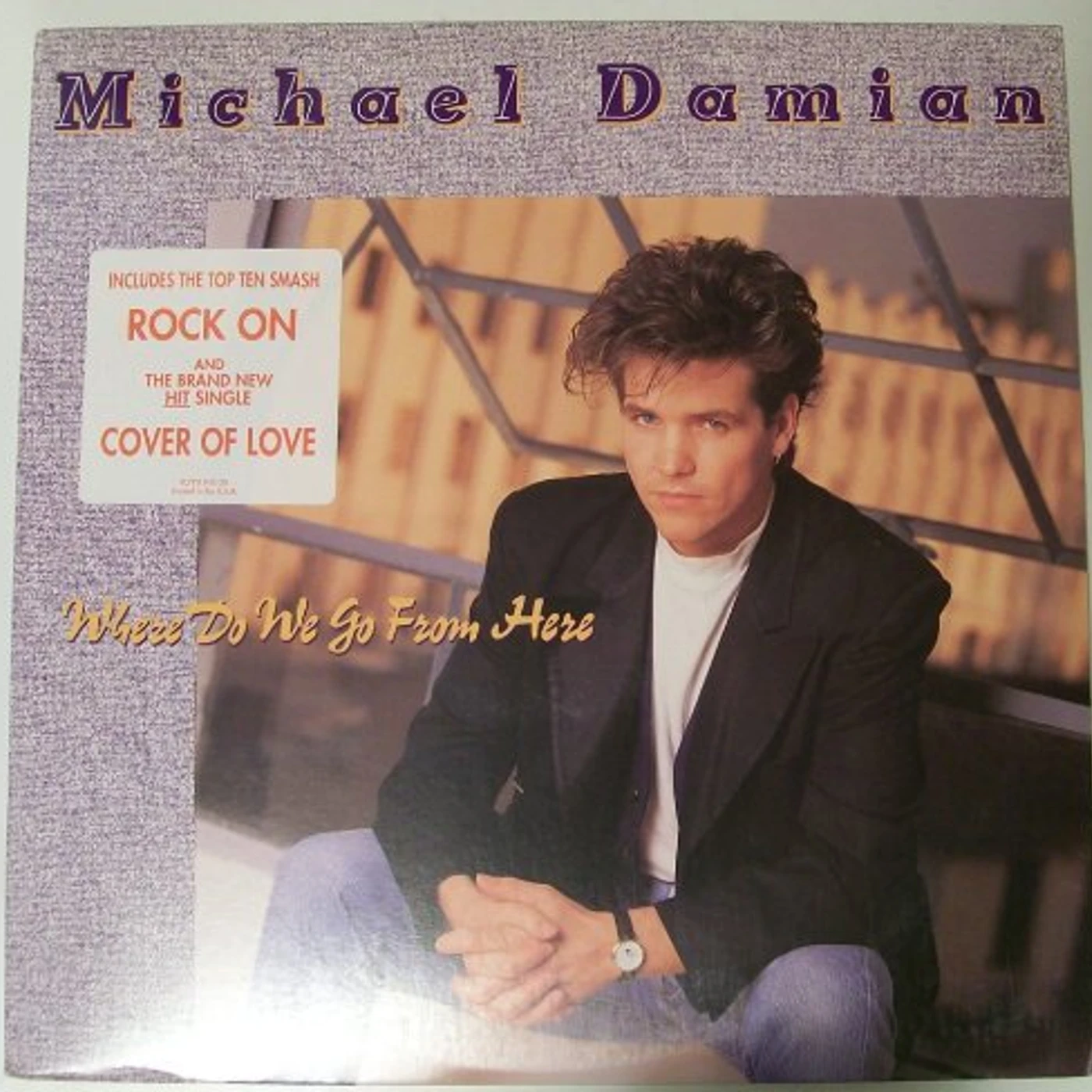Michael Damian Where Do We Go From Here Vinyl Record