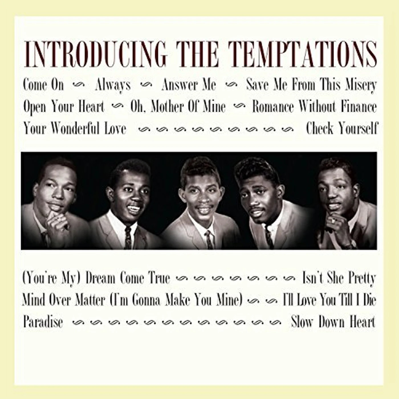INTRODUCING THE TEMPTATIONS CD