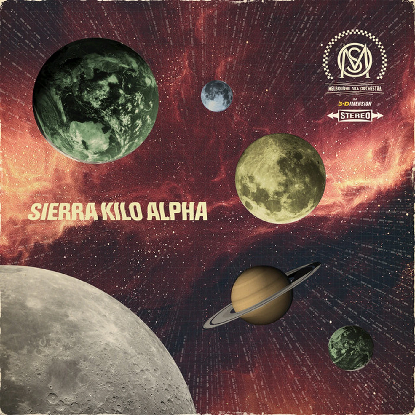 Melbourne Ska Orchestra Sierra Kilo Alpha Vinyl Record