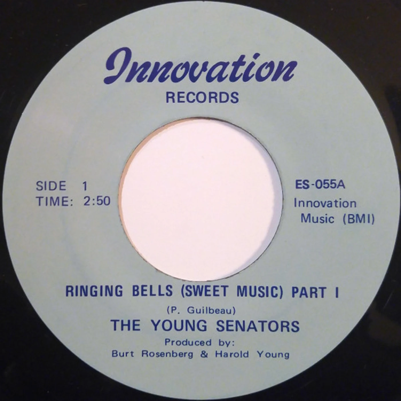 Young Senators RINGING BELL (SWEET MUSIC) PART1 B/W PART 2 Vinyl Record