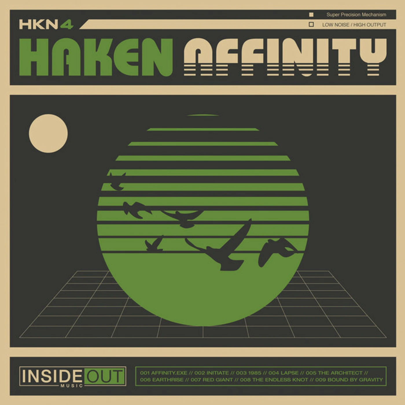 Haken AFFINITY    (GER) Vinyl Record - w/CD, Clear Vinyl, Gatefold Sleeve