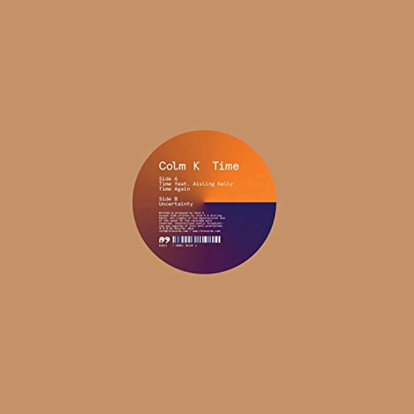Colm K Time Vinyl Record