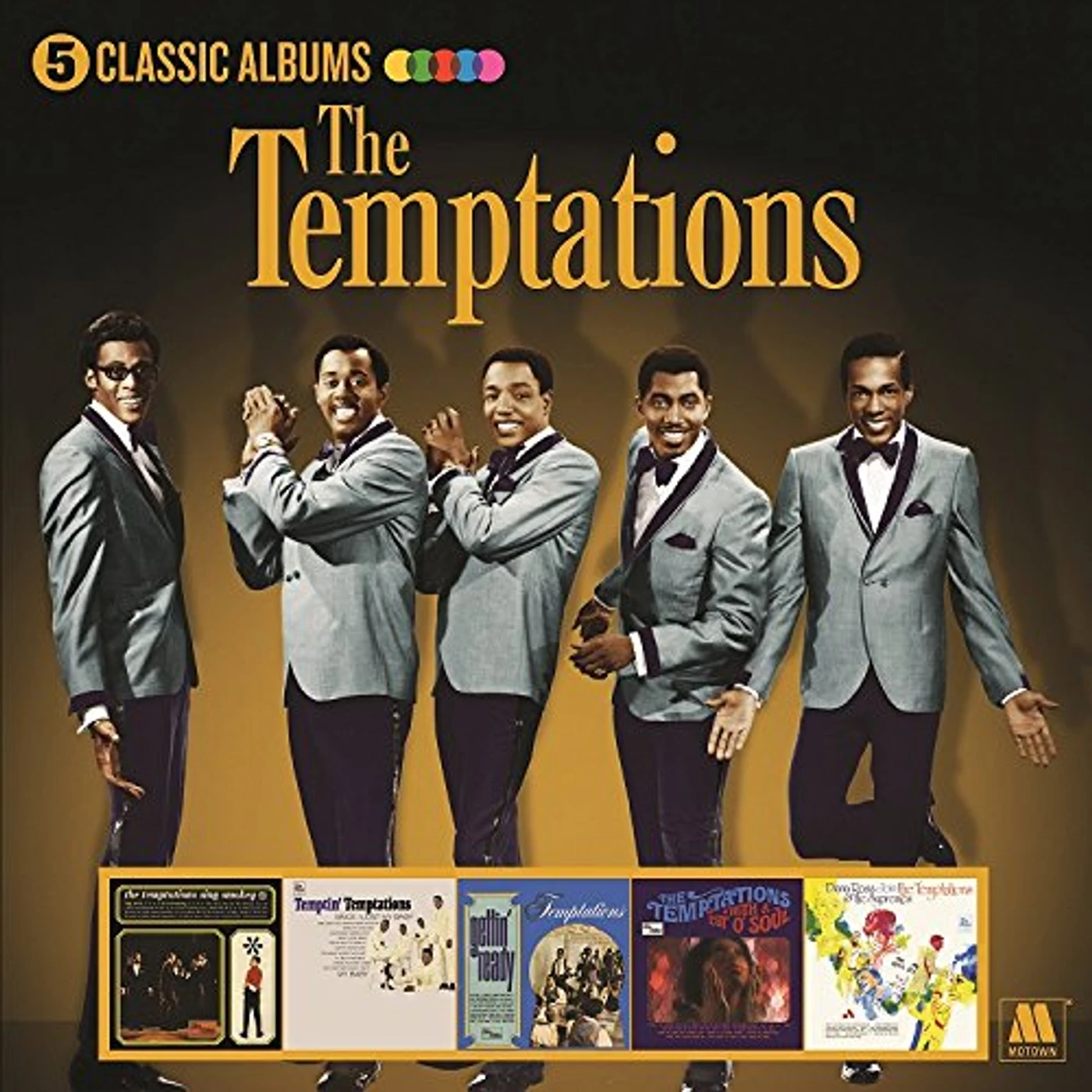 The Temptations 5 CLASSIC ALBUMS CD