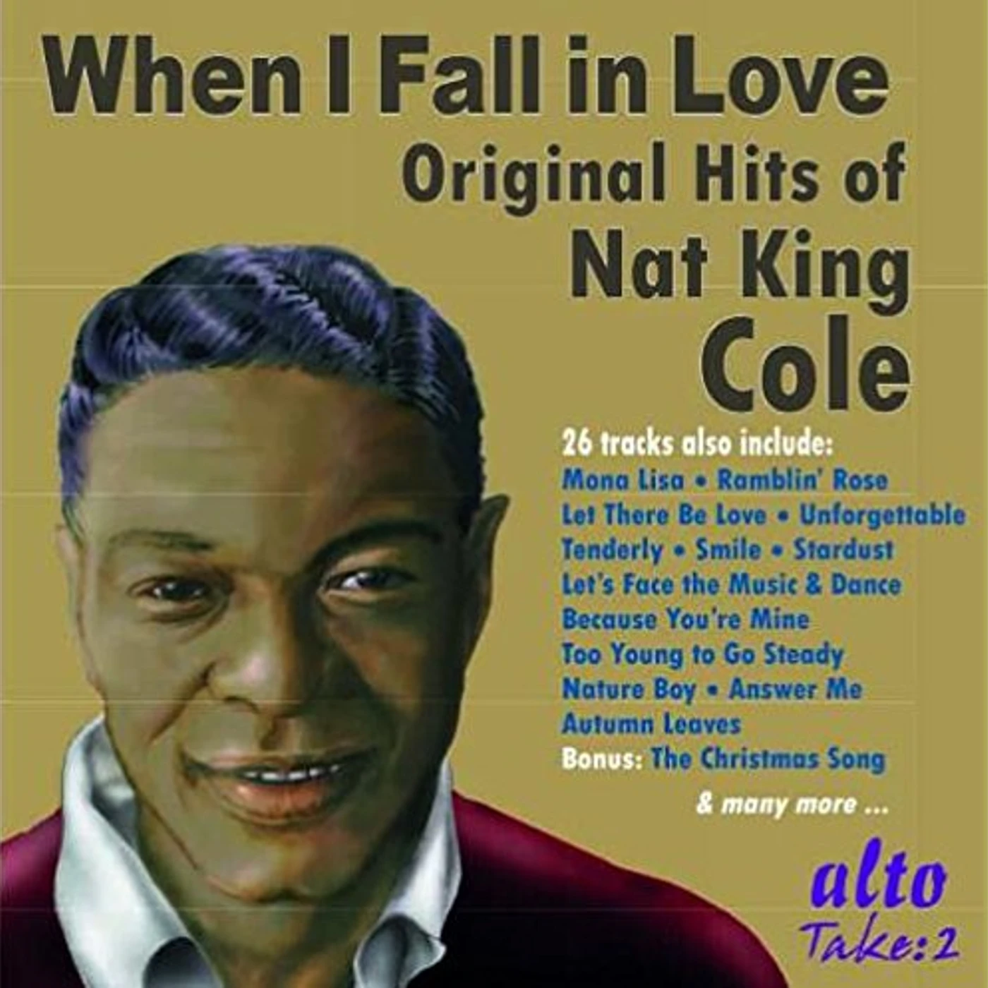 ORIGINAL HITS OF NAT KING COLE CD