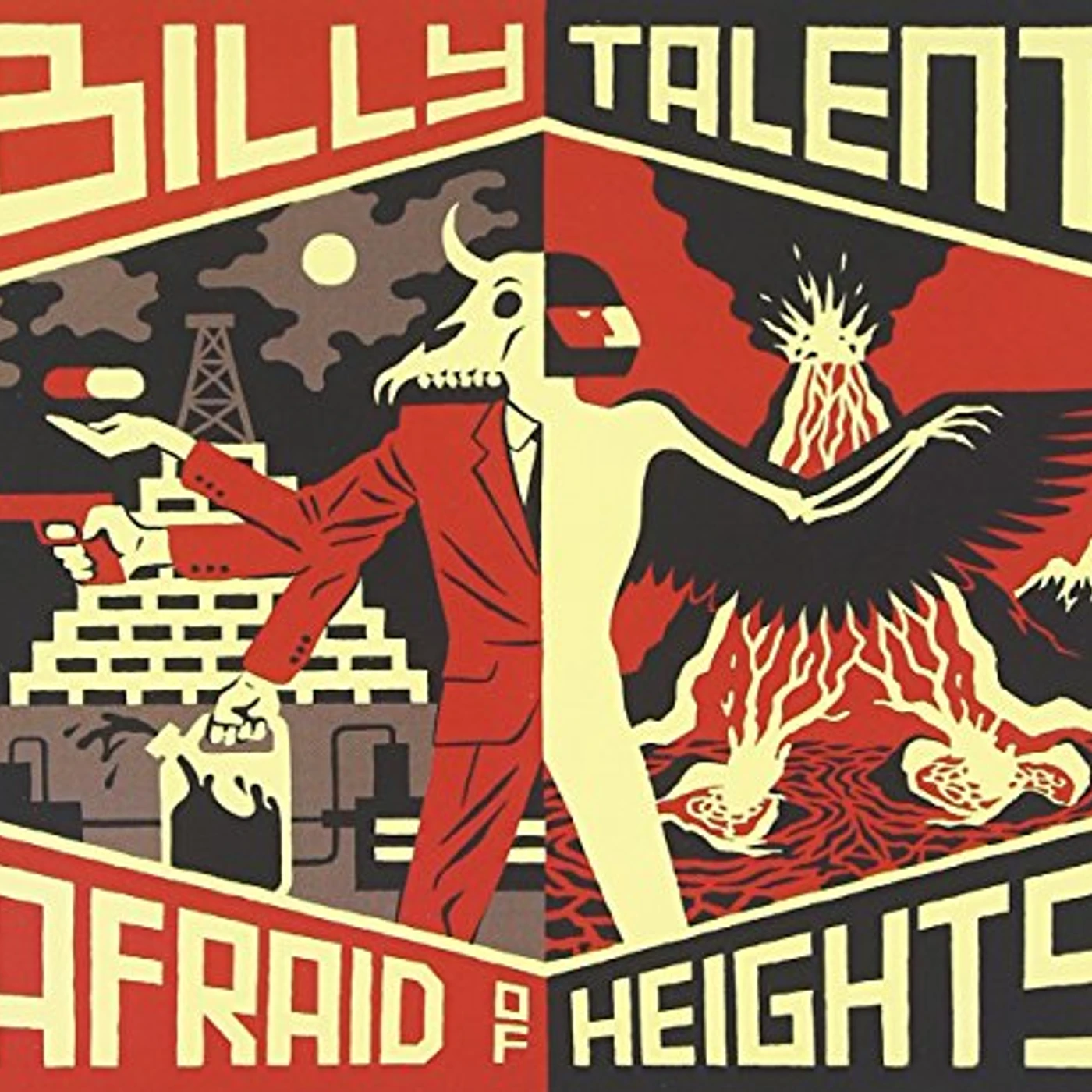 Billy Talent AFRAID OF HEIGHTS CD