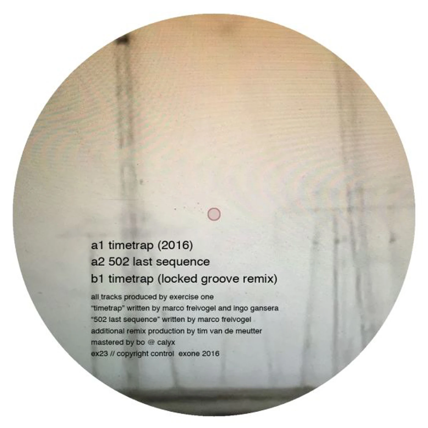 Exercise One Timetrap Vinyl Record