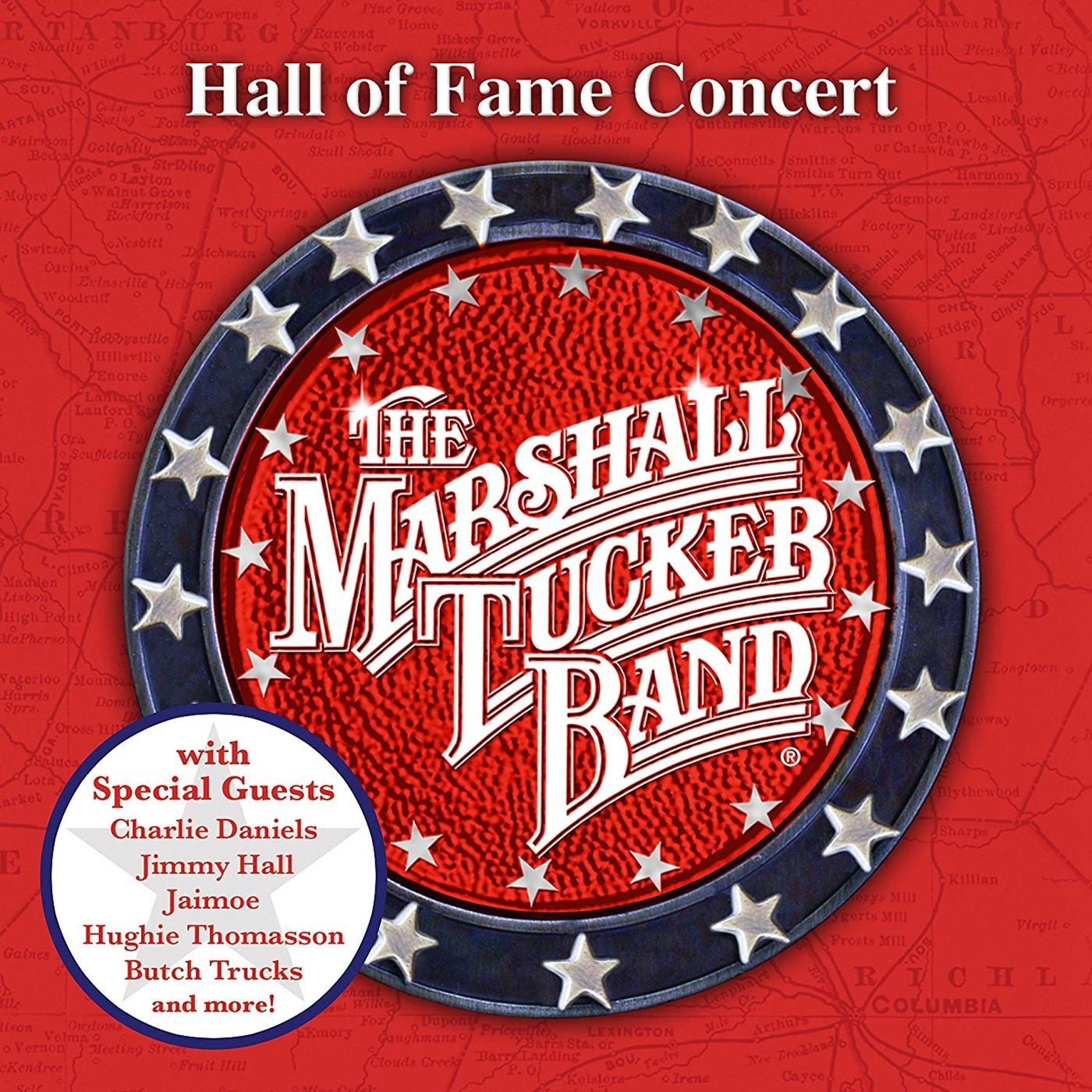 The Marshall Tucker Band HALL OF FAME CONCERT CD