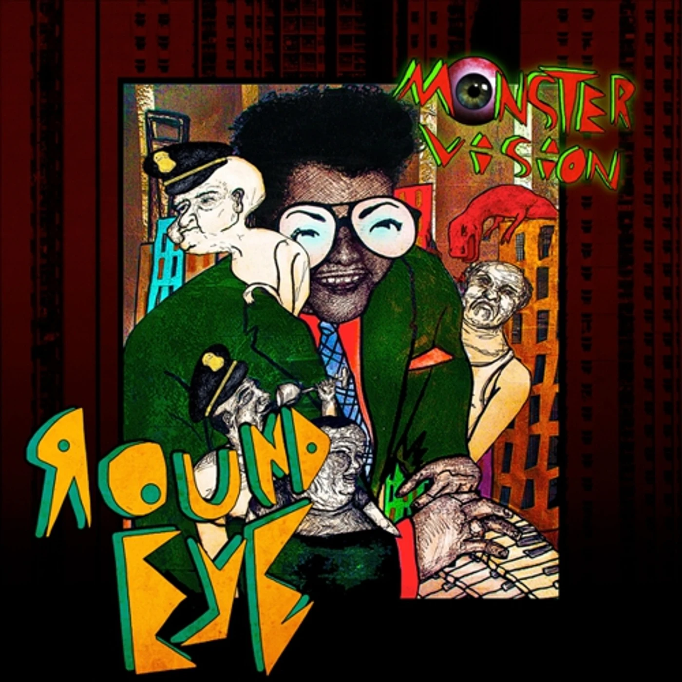Round Eye Monstervision Vinyl Record