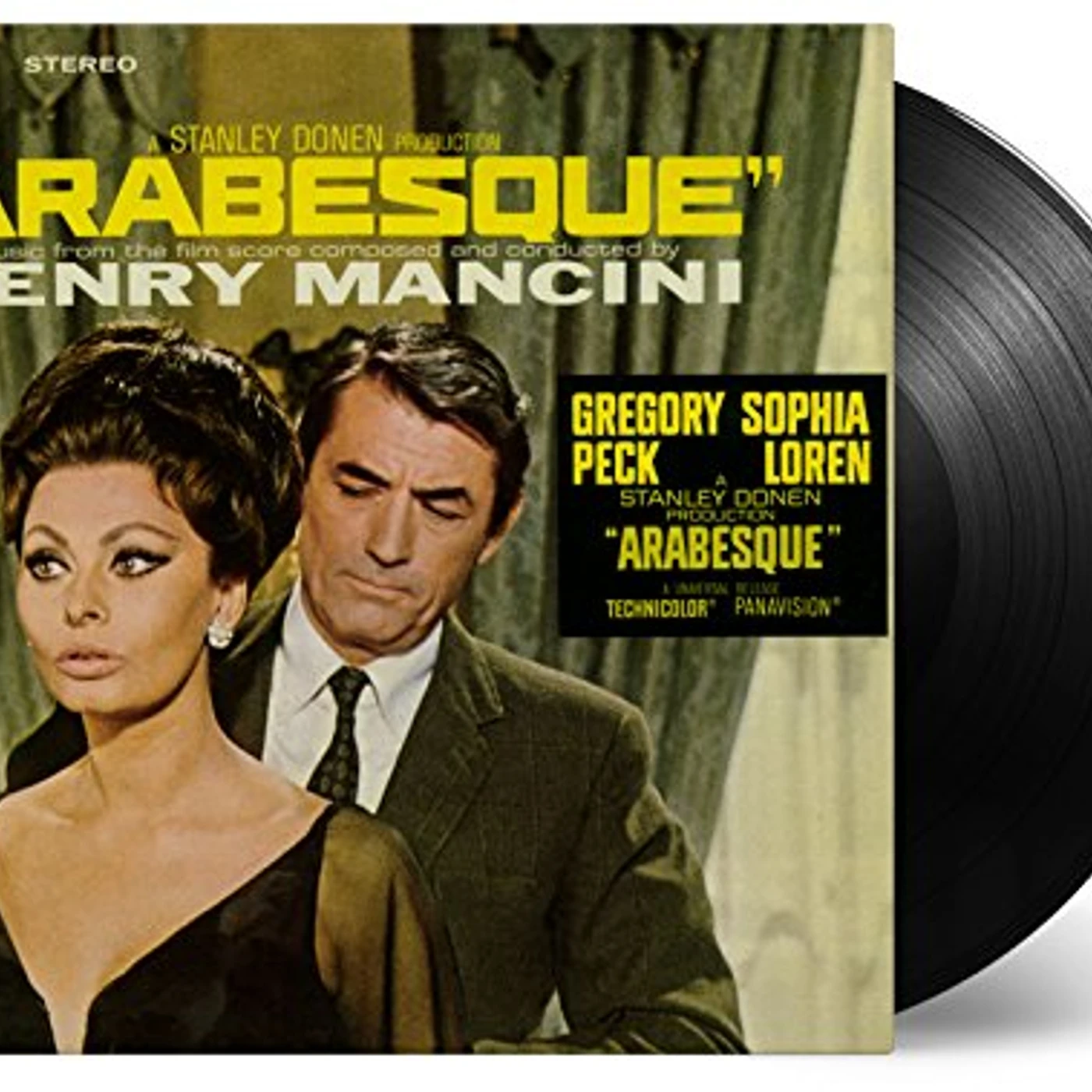Henry Mancini ARABESQUE / Original Soundtrack Vinyl Record