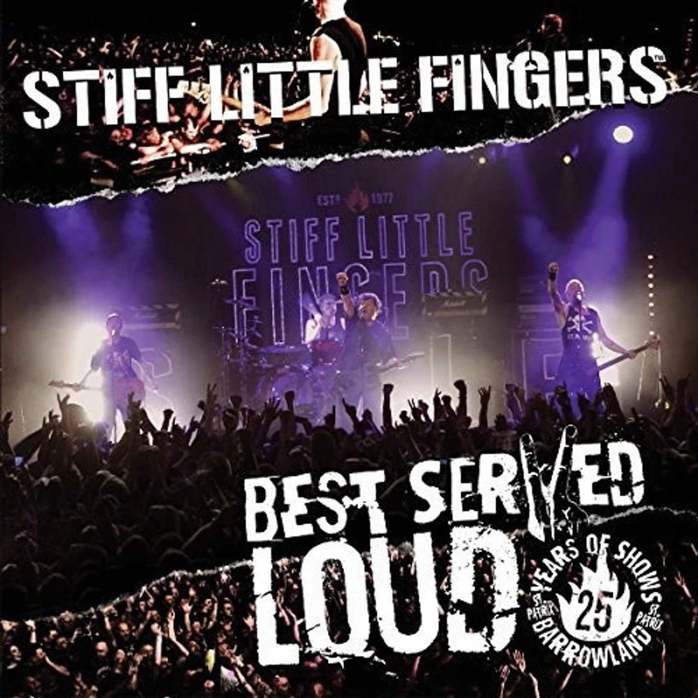 Stiff Little Fingers BEST SERVED LOUD Vinyl Record