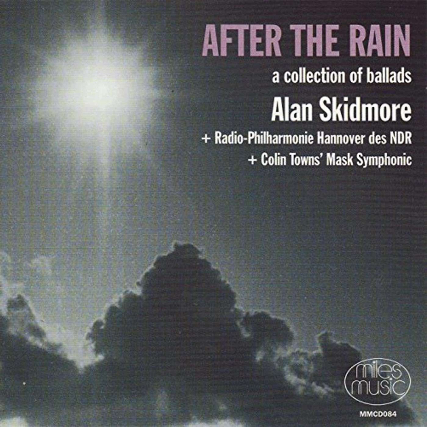 Alan Skidmore AFTER THE RAIN CD