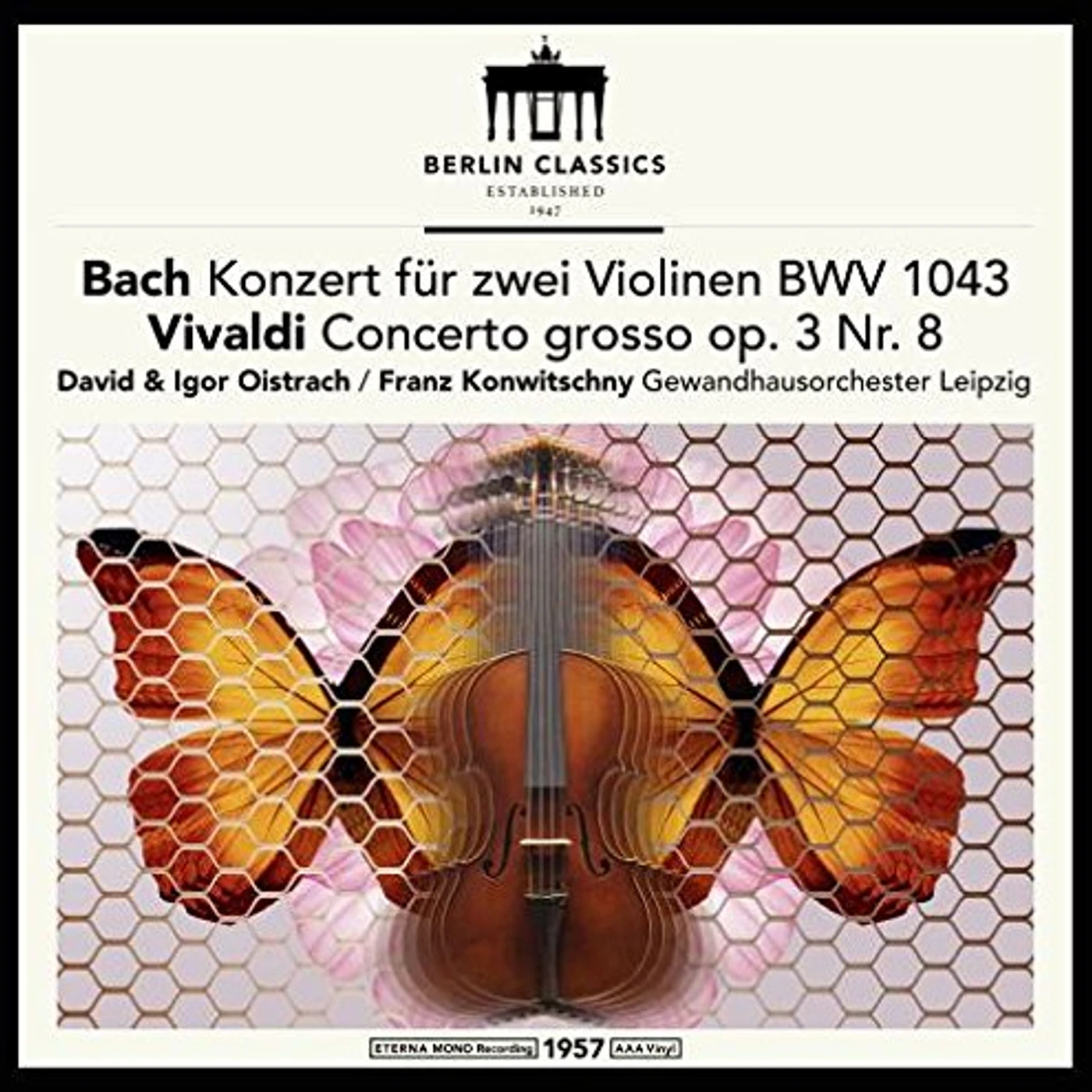 J.S. Bach & VIVALDI: VIOLIN CONCERTOS Vinyl Record