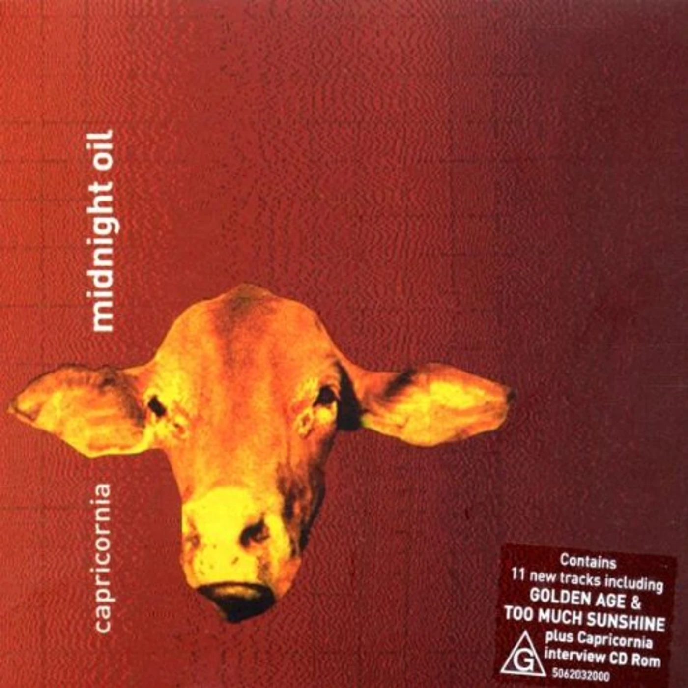 Midnight Oil CAPRICORNIA CD