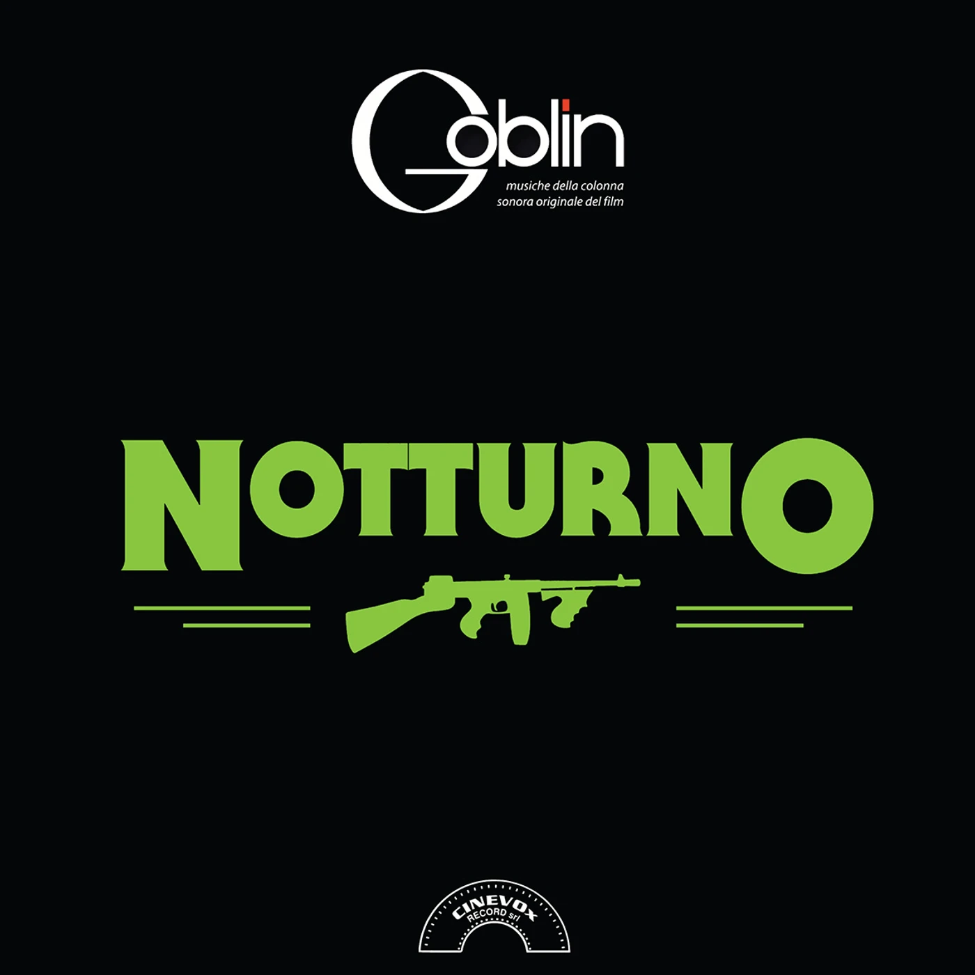 Goblin NOTTURNO / Original Soundtrack Vinyl Record