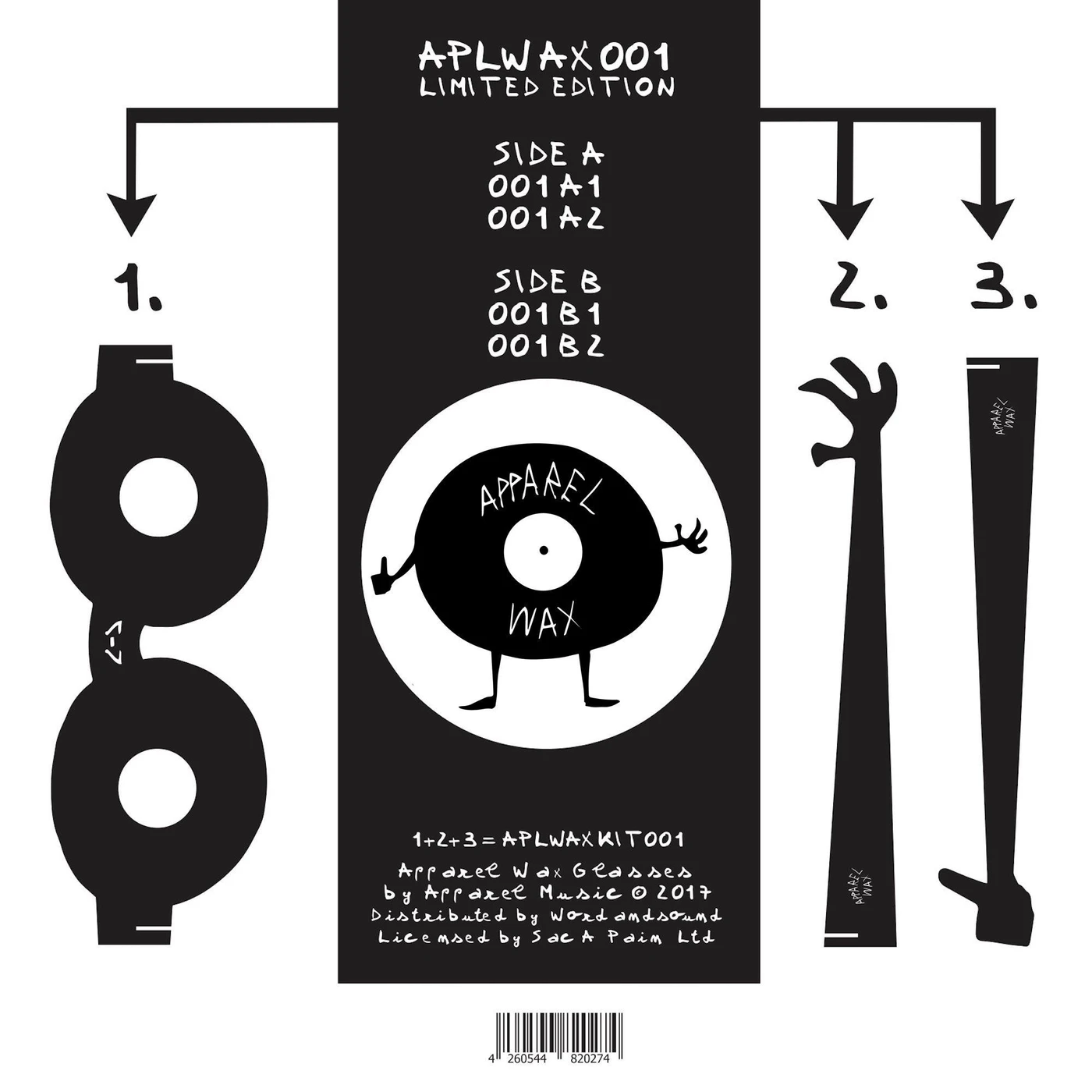 Apparel Wax 001 Vinyl Record