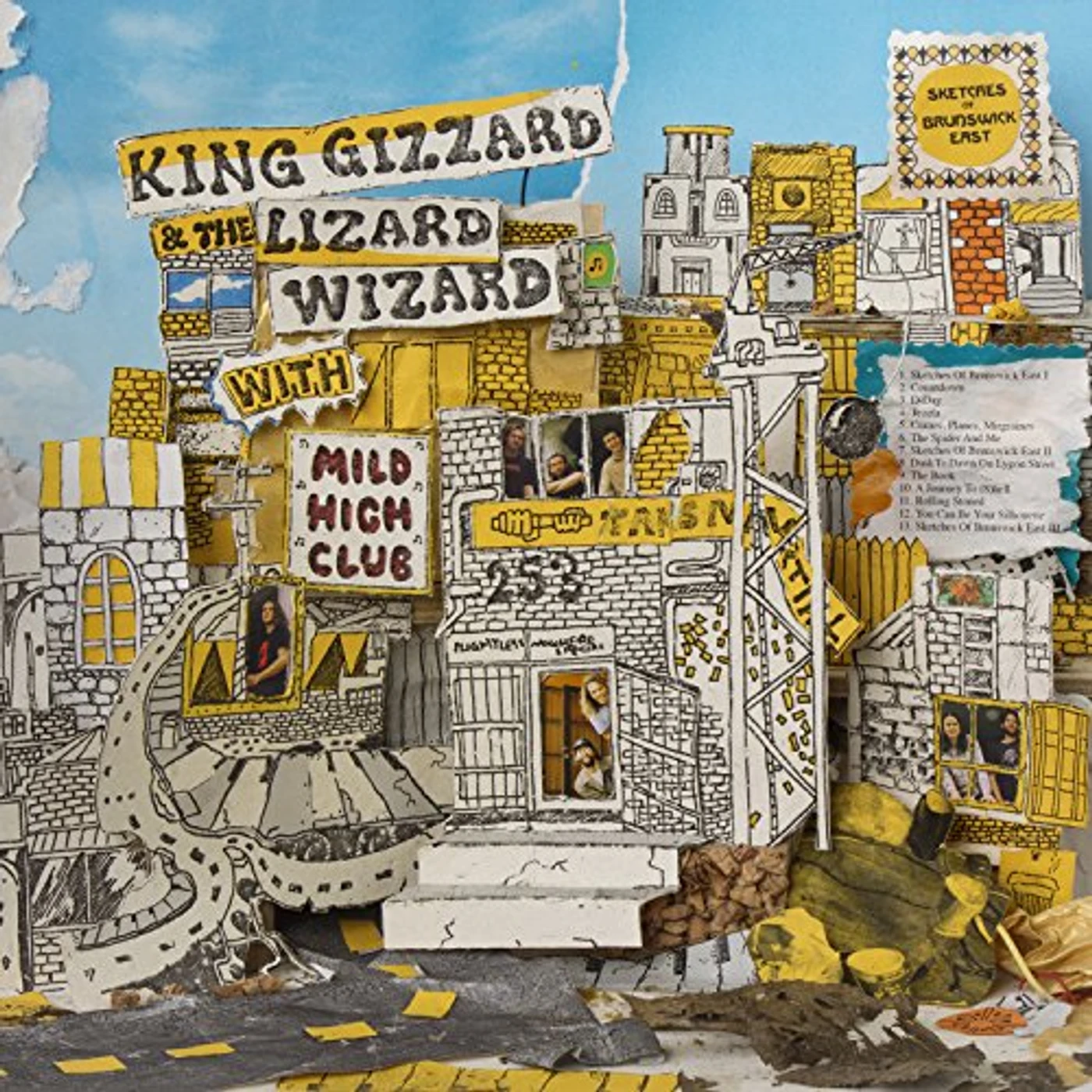 King Gizzard & The Lizard Wizard SKETCHES OF BRUNSWICK EAST (FEAT MILE HIGH CLUB) CD