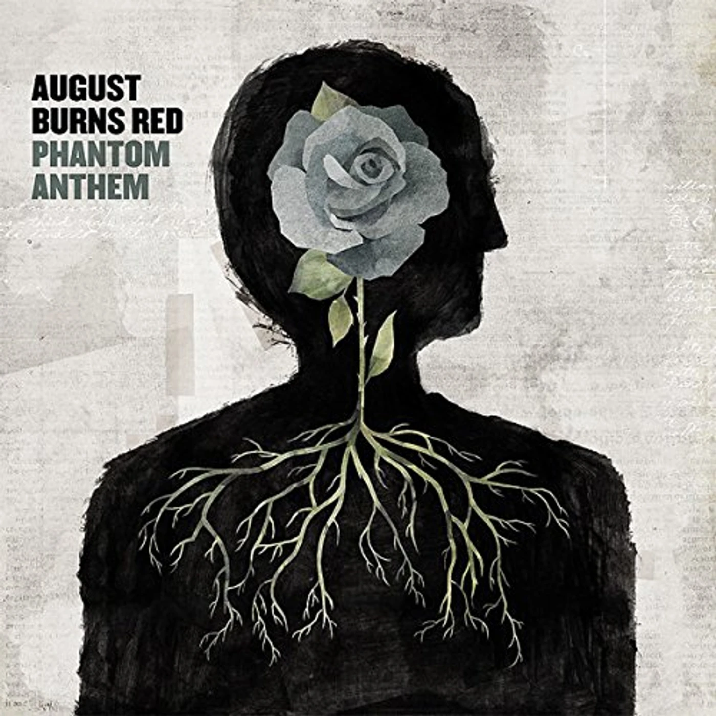 August Burns Red PHANTOM ANTHEM (WHITE & RED VINYL) Vinyl Record