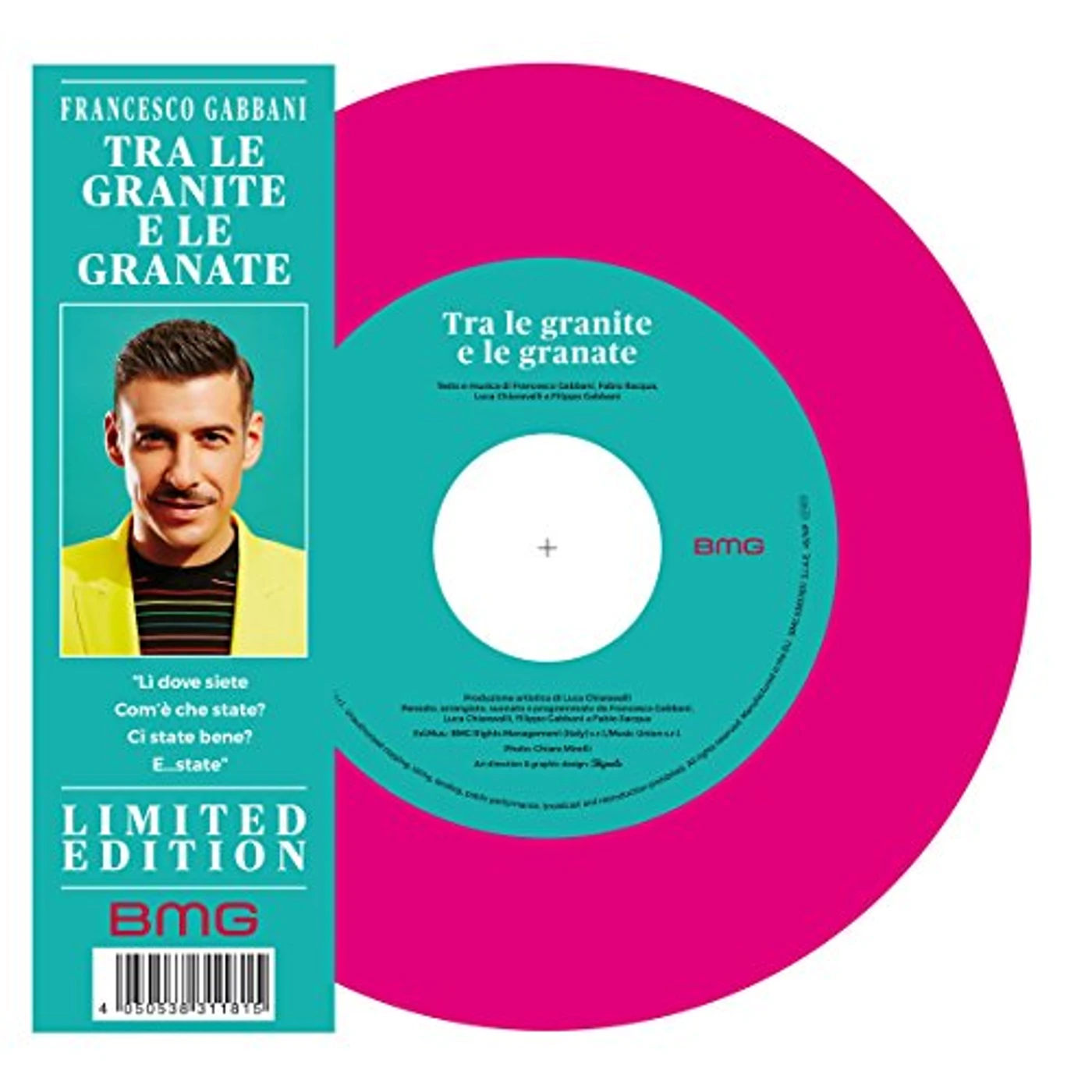 Francesco Gabbani TRA LE GRANITE E LE GRANATE Vinyl Record