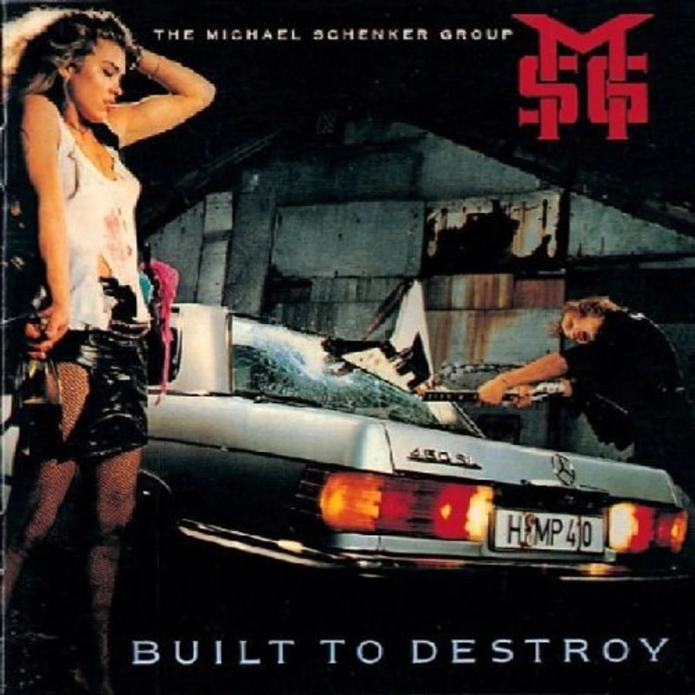 Michael Schenker Group Built To Destroy Vinyl Record
